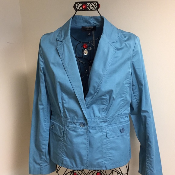 NEW Women’s Petite 12 Stretchy Button Turquoise - Picture 7 of 7